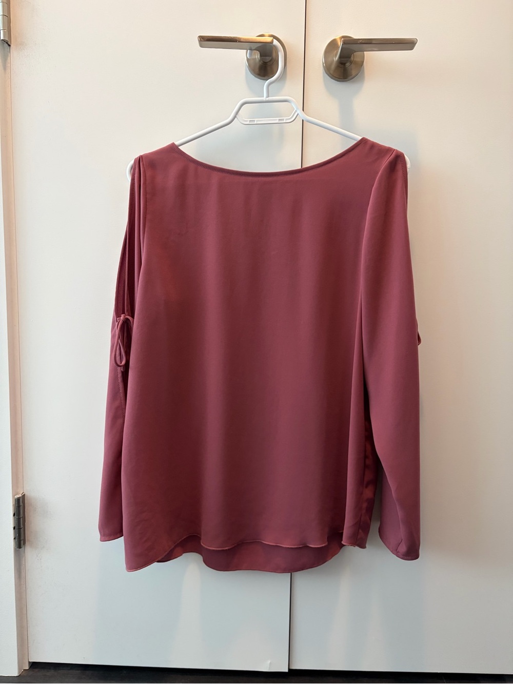 Aritzia Long-Sleeve Blouse With Ties